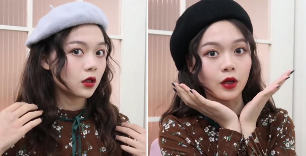 脸小|大脸女孩怎么选帽子,才能好看又显脸小?