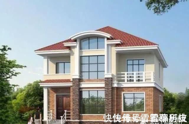 真石漆|6套小户型农村别墅,精挑细选的爆款图纸,随便建一套都出彩