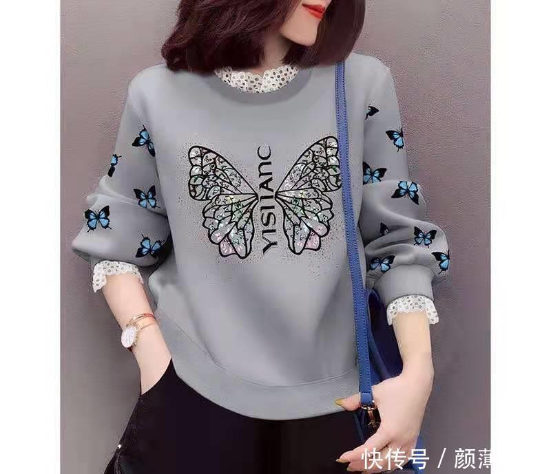 早春换季总穿毛衣，难怪不时髦，瞧新款“减龄”卫衣，时髦提气质