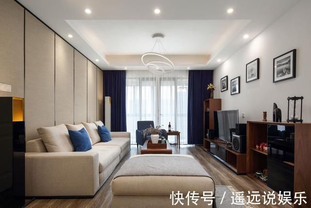 装饰画|仅仅花了9万元,就把103平米的三居室装修的美轮美奂