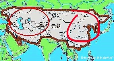 掌管|为什么元朝和明朝地图最上面是一条横线?是没有画全吗?