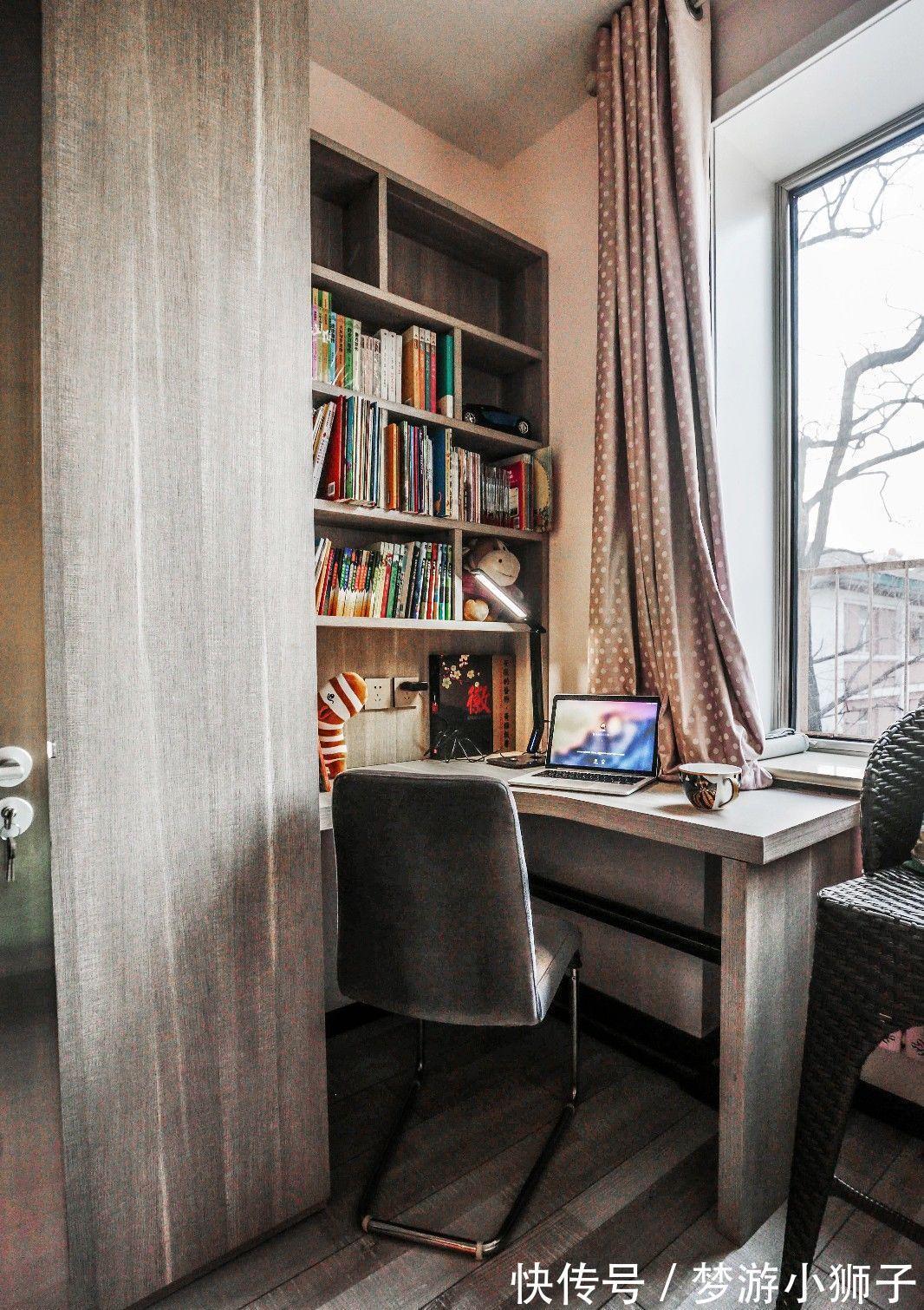 雅居|50平方米的大变身,充满书香气息和文艺氛围,打造别致雅居