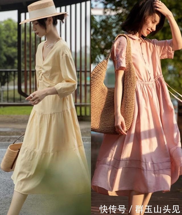 半裙 女人不管有钱没钱，夏季都离不开这4种搭法，掌握细节更优雅减龄