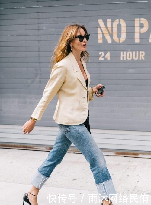 潮人|早秋别再穿裙子了,有点凉!今年流行“九分裤”,明星潮人都爱穿