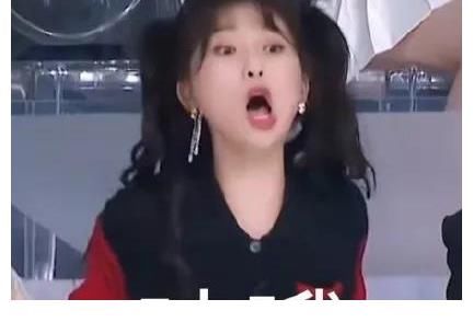 虞書欣在《青春有你》里面的表情包