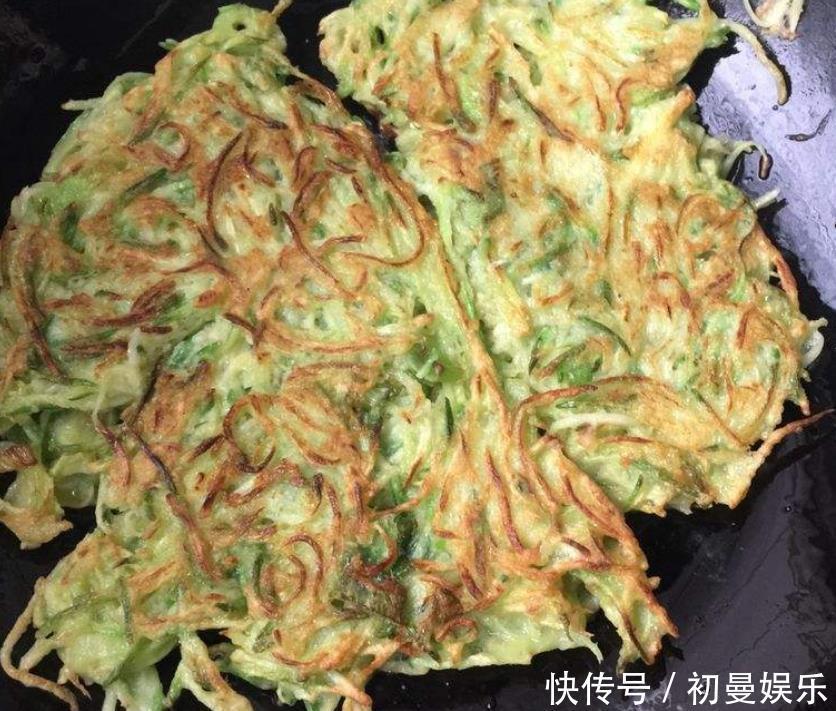 牛羊肉不如这菜，做成小饼鲜香味美，润肺止咳，老人孩子要多吃