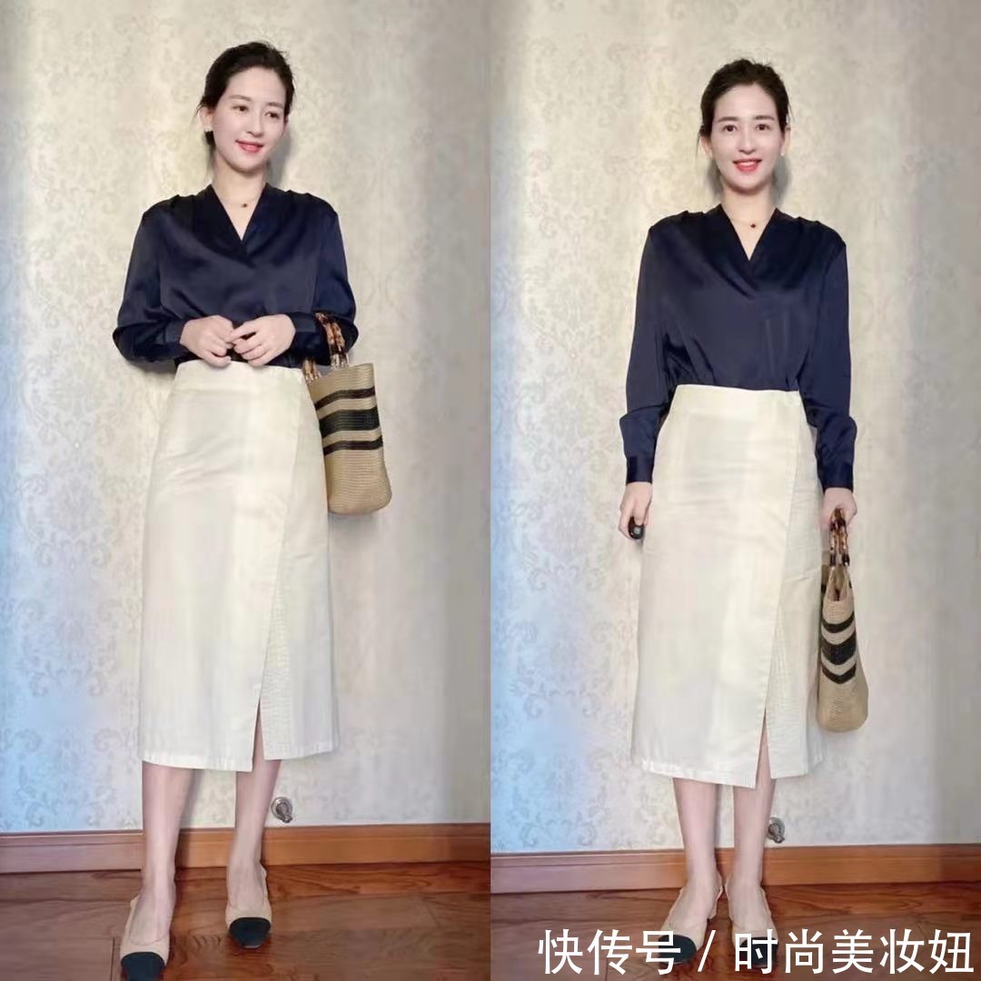 半身裙|入秋后衣服“不用多”,用这4种实用款打造好气质,40岁可照搬