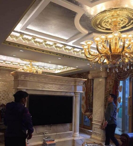 别墅|晒晒我家220平别墅,一个吊灯花了20万,你们见过这么豪华的吗?