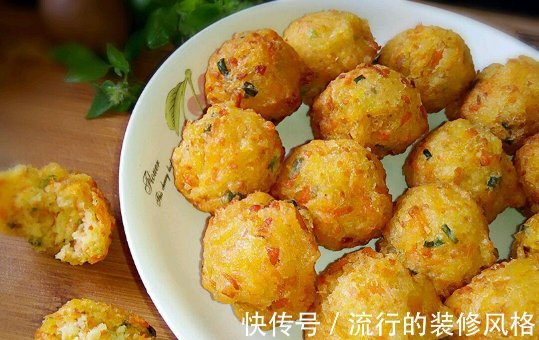 丸子|萝卜丸子烹制秘诀，加上这“２样”，丸子外酥里软，好吃停不了嘴