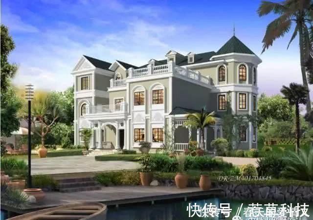 外墙|6套小户型农村别墅,精挑细选的爆款图纸,随便建一套都出彩