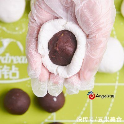 芝士|流心芝士豆沙糯米饼,软乎乎香甜可口(平底锅版)