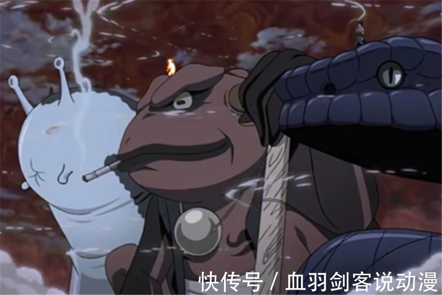 自来也|火影忍者中混得很惨的通灵兽:蛤蟆忠被迫营业,蛤蟆龙差点被吃掉