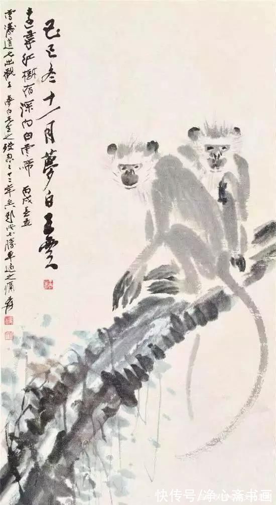 猴子&如何让自己小孩画好花鸟画，王雪涛说太妙了，你怎么做