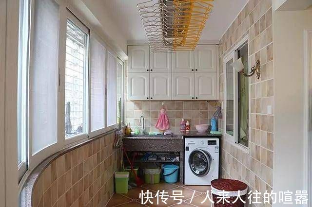 洗衣池|阳台要这样装，还能多出一间实用房，装一个可实用了