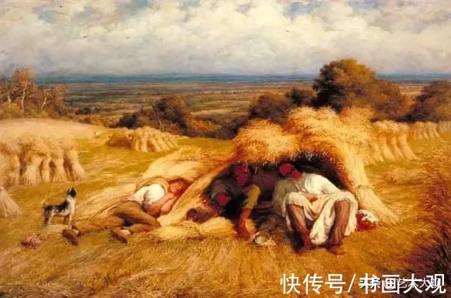 thom乡村生活｜英国画家林内尔纪实油画作品欣赏