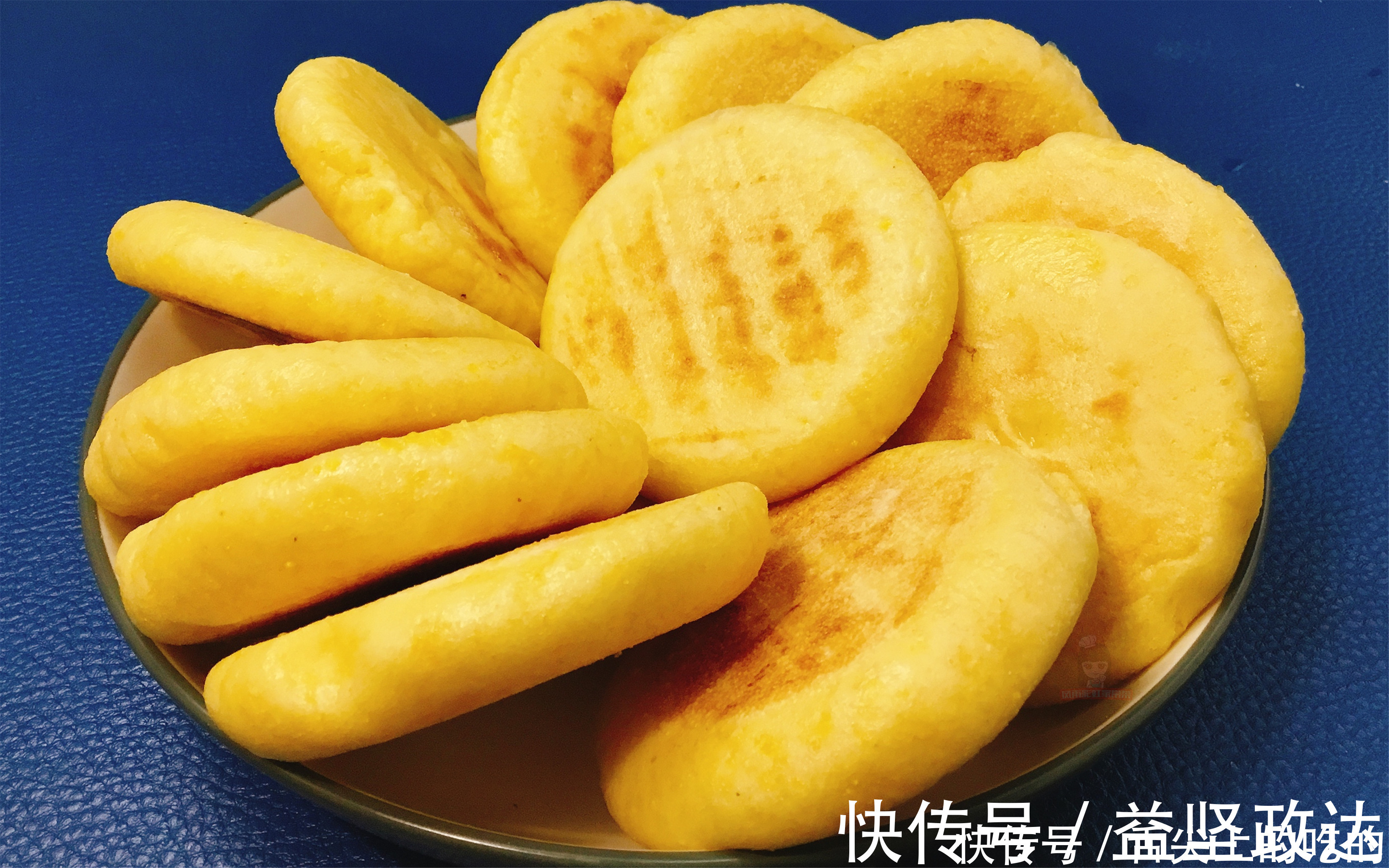 奶香玉米饼,柔软又香甜,老阿姨分享技巧,放一天不发硬