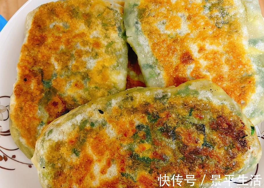 薄皮|韭菜盒子最简单的做法，不揉面也不擀面，韭菜盒子个个薄皮馅大
