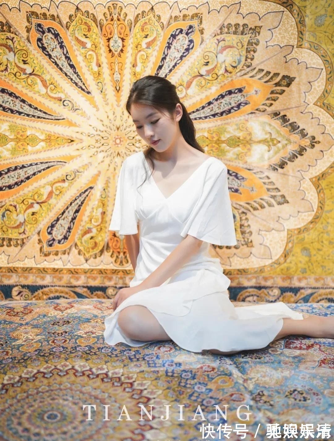 手工|手工地毯在别墅业主圈火了,听说还能免费上门试铺