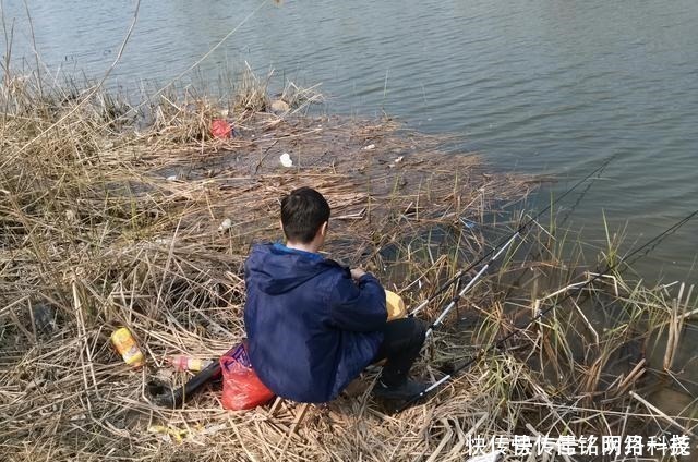 钓鱼警惕渔具“拾荒者”，小心再给你来个顺手牵羊！