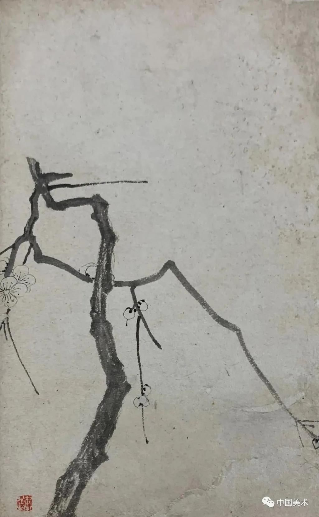  高僧|高僧画画：笔法简逸，冷清孤寂