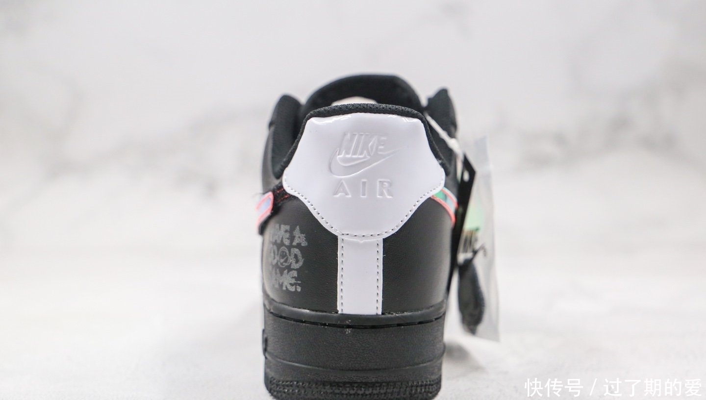 空军一号|耐克Air Force 1 Low空军一号电玩镭射英雄联盟黑炫彩配色