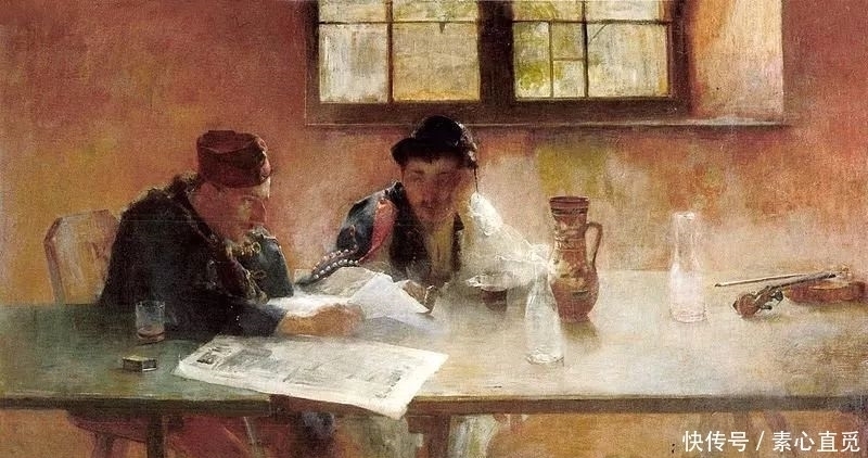 古斯塔夫|匈牙利油画家，西蒙·霍尔科西，油画作品欣赏