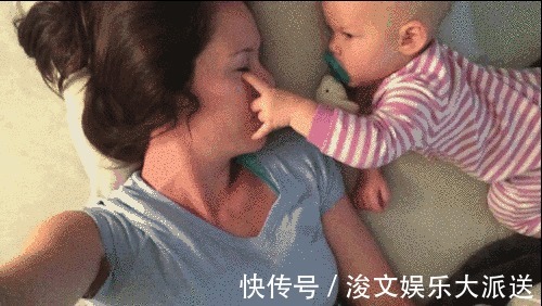 头发|宝宝有5个向妈妈示爱的举动，很讨厌但是真爱，别再粗暴拒绝了