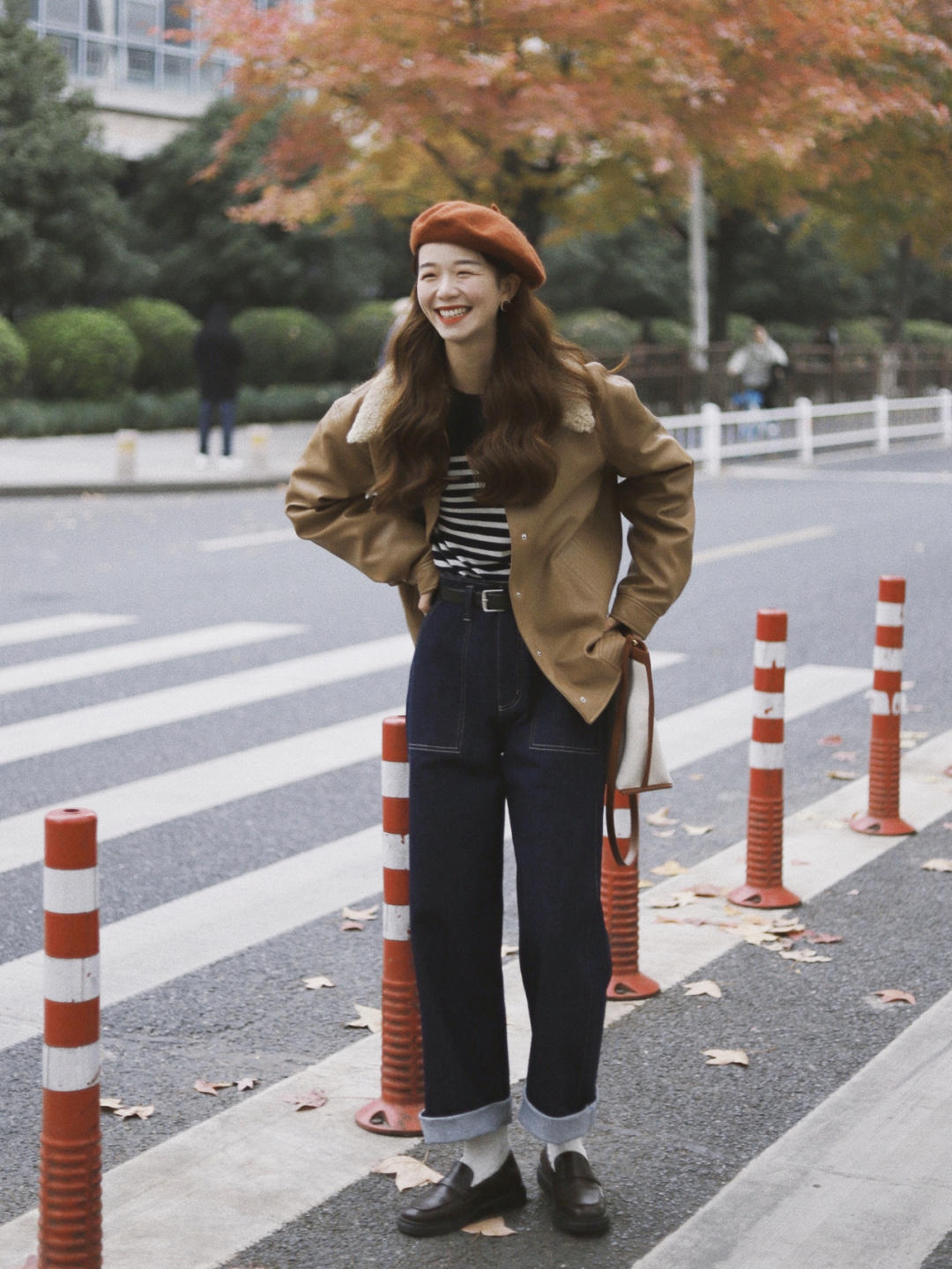 黄色系|冬季想耍帅,就试试“夹克”,又美又飒,160cm小个子也能驾驭