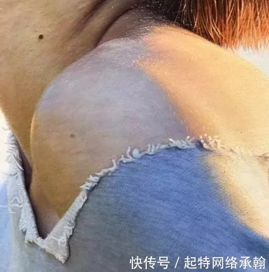 艺术家！日本艺术家挑战冷军，画作放大之后看到汗毛竖竖起来，太厉害了