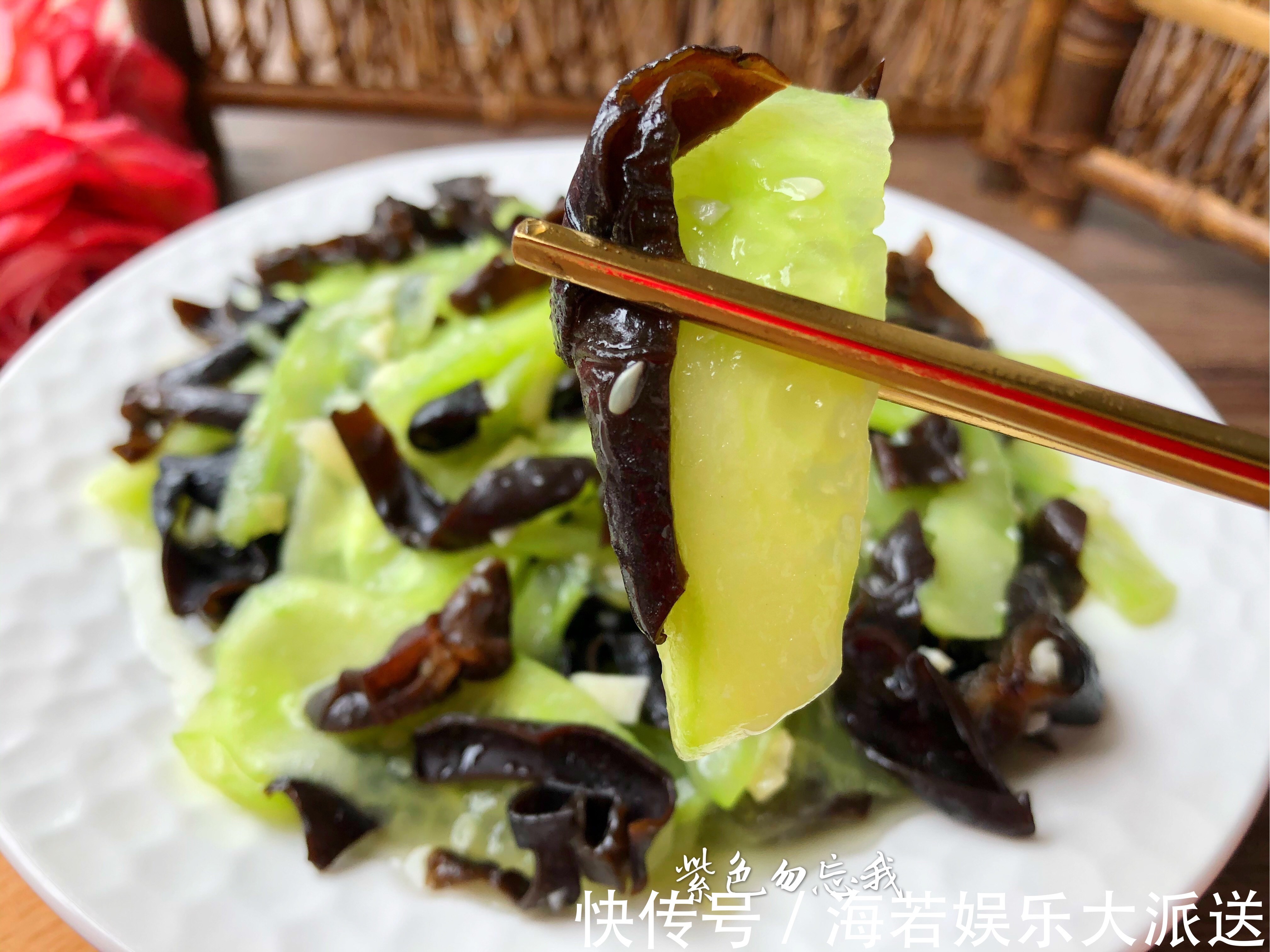 黑木耳|它和黑木耳天生是一对,简单炒一炒,清肠去脂又美味,别错过