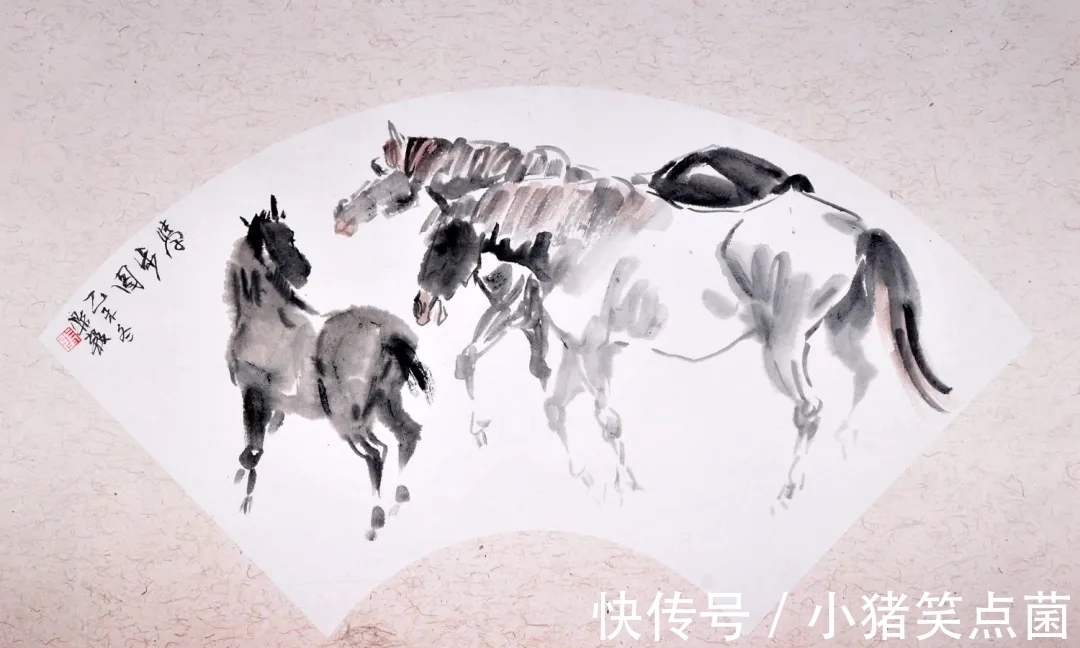 人观|他笔下的骏马,作品不落俗套,让人观之如闻其声