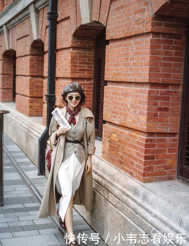 三木太会穿了!把烂大街的“驼色大衣”穿得气质高级,满满大牌范