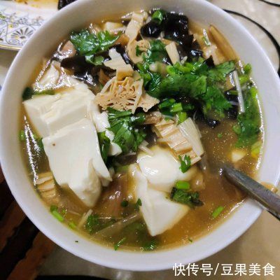 家庭版|下班还点啥外卖，这道豆腐脑-超级简单家庭版快到飞起