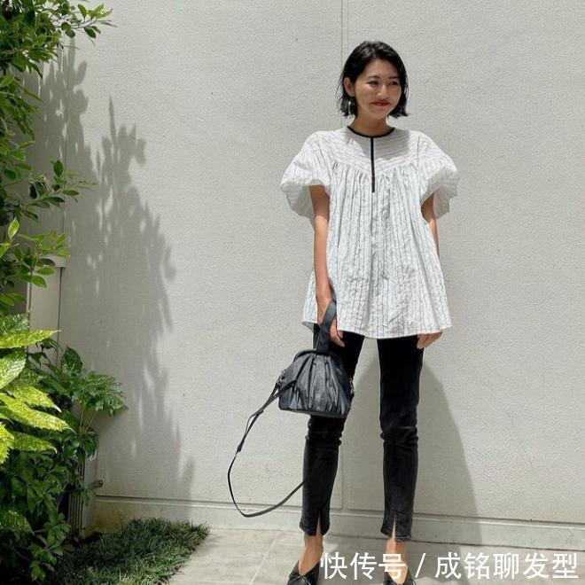时尚感|摆脱“路人感”！日本主妇接地气的居家穿搭，简单大方不失时尚感