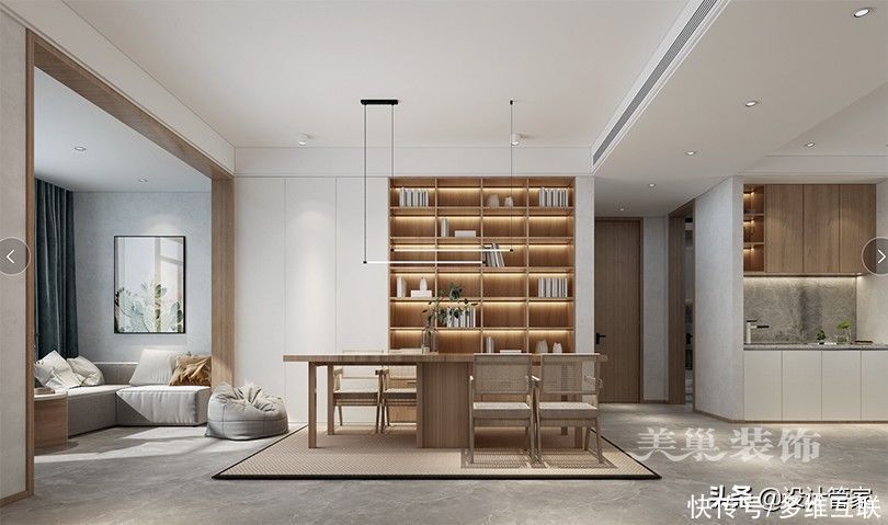 嵌入式|140平浪漫舒适的小复式,返璞归真的空间,日子过得精致惬意