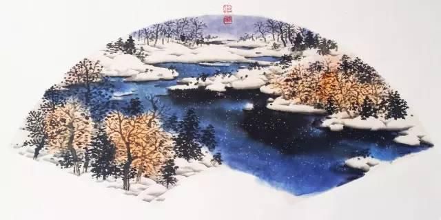 书画|赵春秋扇面：方寸之间，风雅清凉