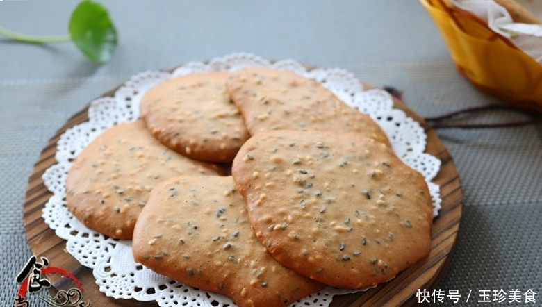 添加剂|分享一款简单又好吃的薄饼,没有添加剂,酥脆可口越嚼越香