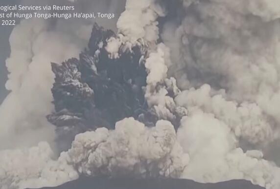 火山|58公里！NASA：汤加火山羽流到达中间层，地球真要大降温？