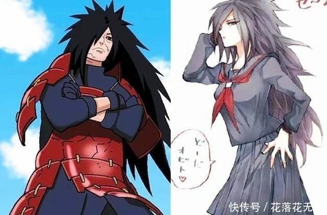 角色性|火影忍者角色性转,鸣人变成萌妹子,佐助变成女剑客,斑爷霸气