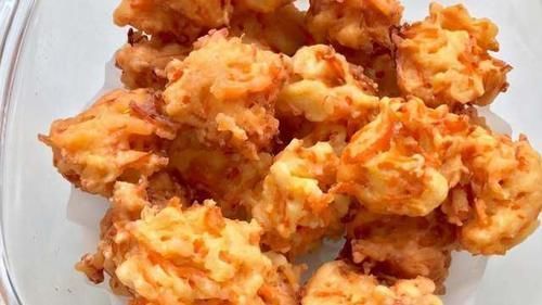 炸萝卜丸子,用淀粉用面粉都不对,这样做外酥里嫩,鲜香味美