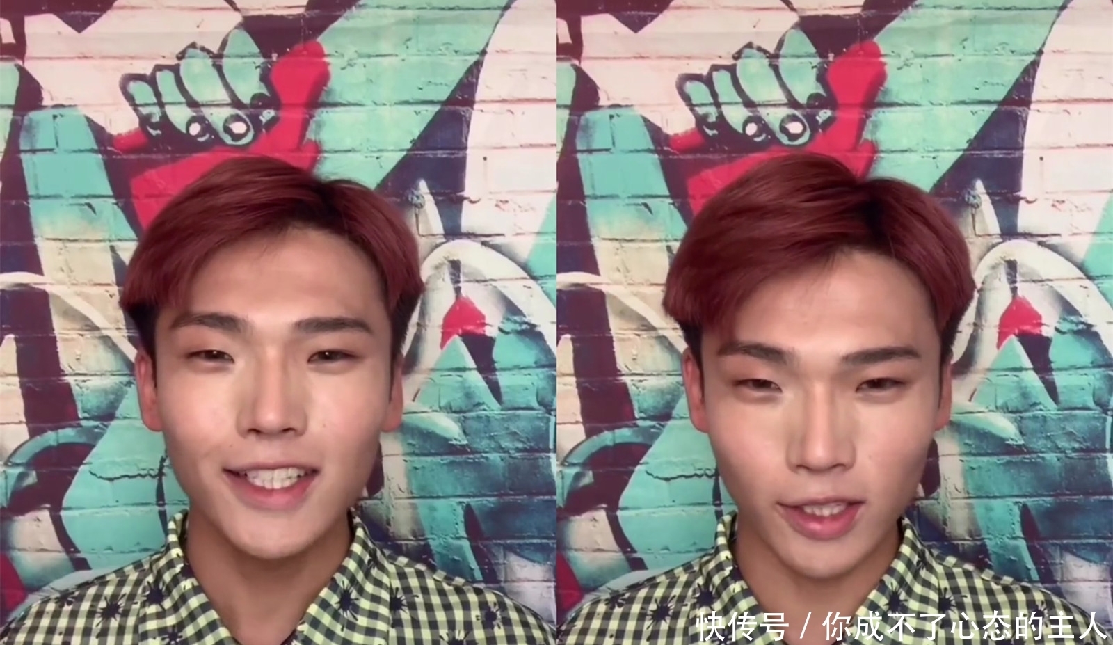 美妆博主有多厉害,小哥仿妆“水冰月”,网友:墙都不服就服你