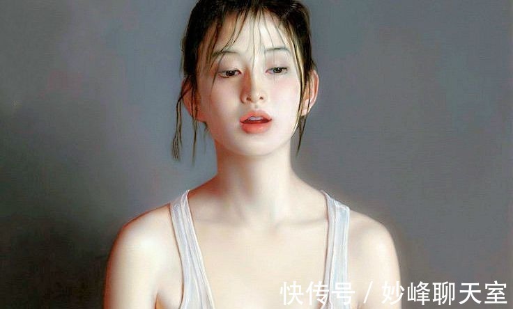 逼真|美女博士画人体,以自己为模特,技法大胆创新,专家:放大看好妙