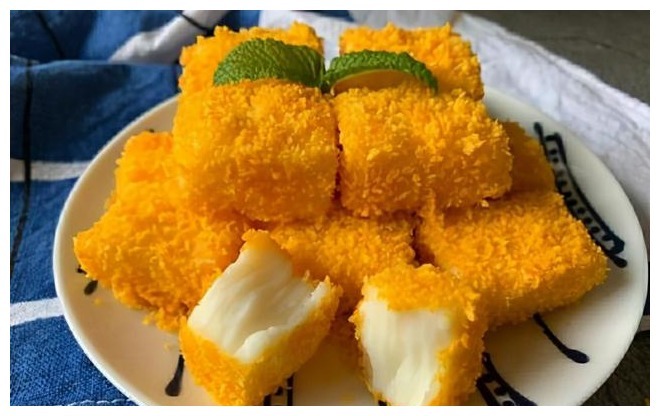 上桌必抢的炸鲜奶，学会回家做给小孩吃，简单0失败，解馋又好吃