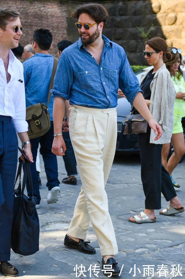 男人不管什么年纪,穿衣服都要远离这5种“老头色”,谁穿谁丑