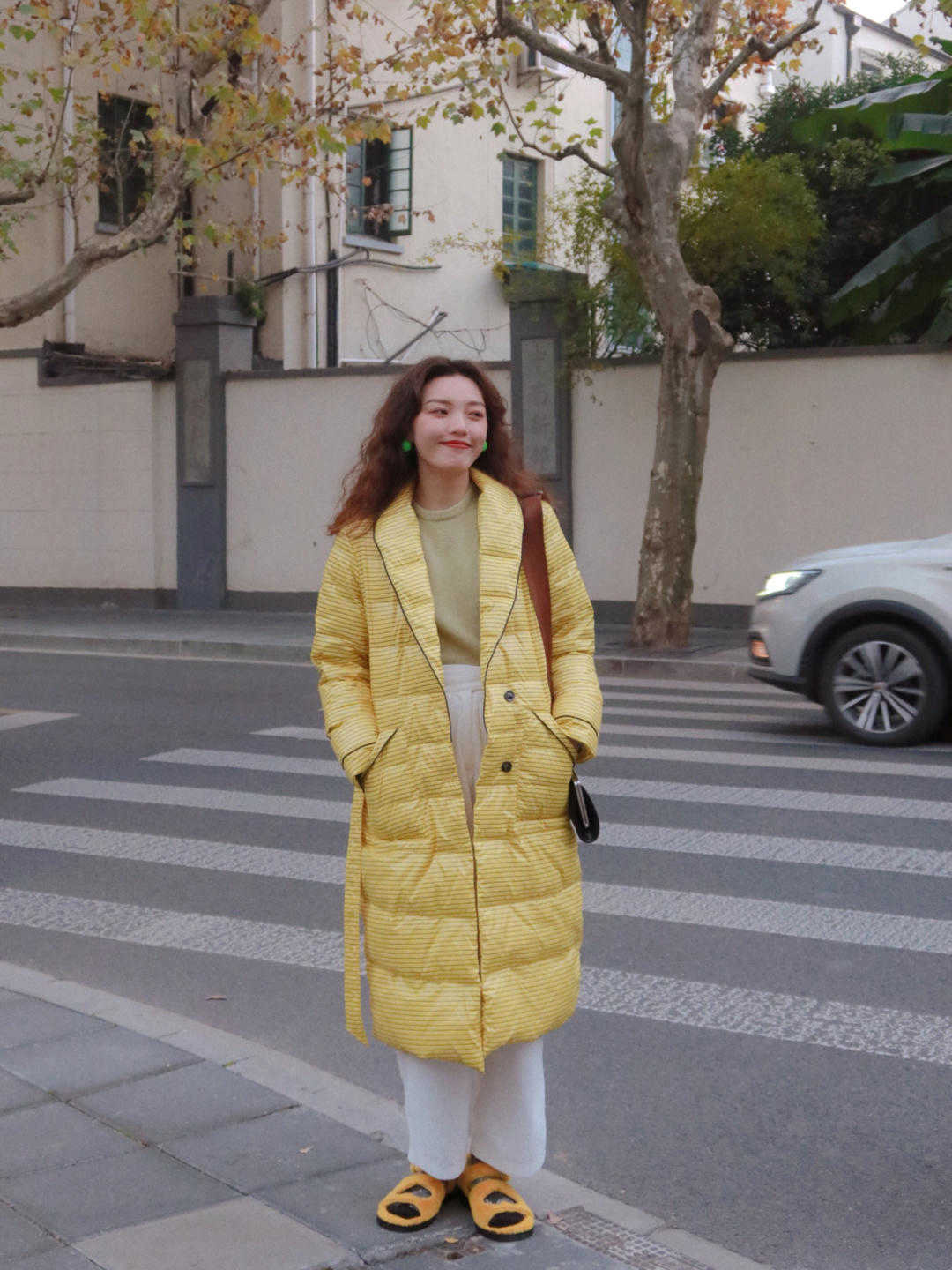 长裤 今年流行“长羽绒+拖地长裤”,随性洒脱又保暖,闭眼入都不出错