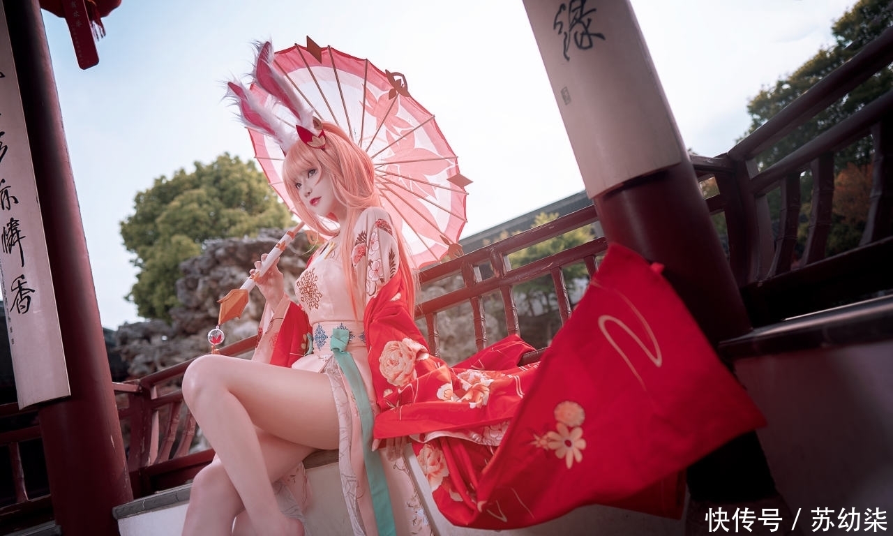 cospl王者荣耀,公孙离惊鸿舞cosplay