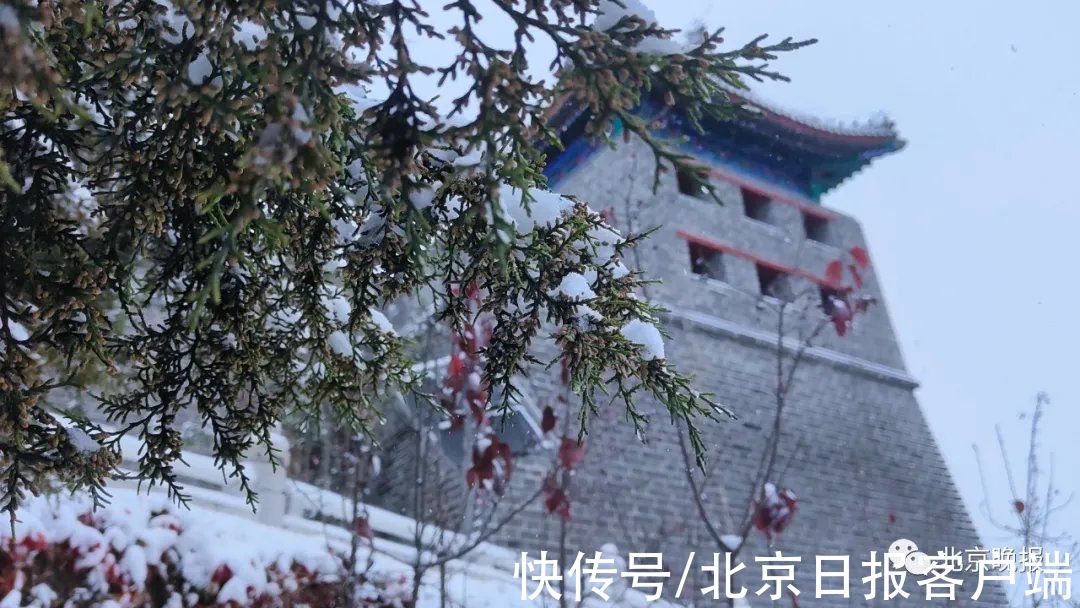 白塔寺|?今天京城这些地方的雪景，独一份！随便一处都是打卡点——