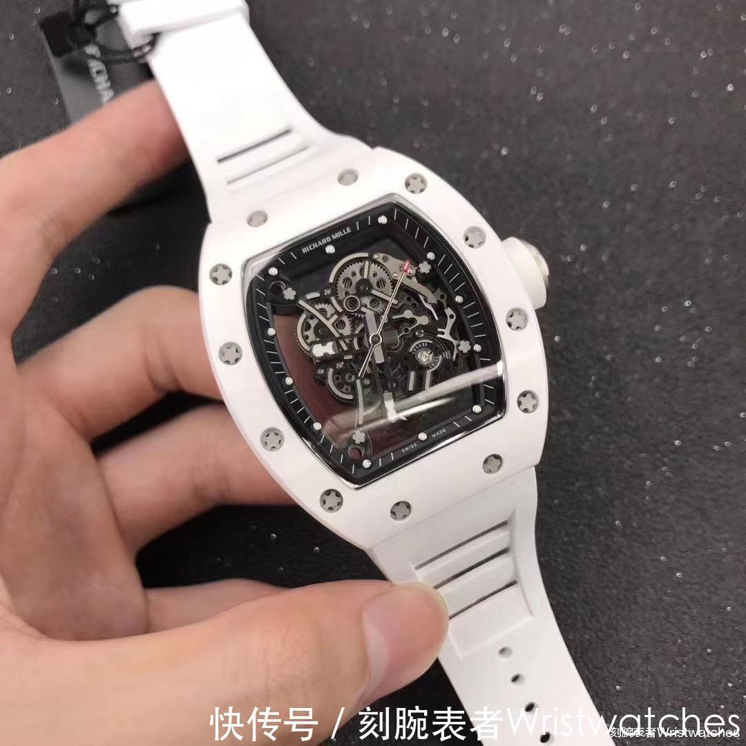 理查德 KV厂里查德米尔RM-055白陶瓷复刻表做工一眼假吗?