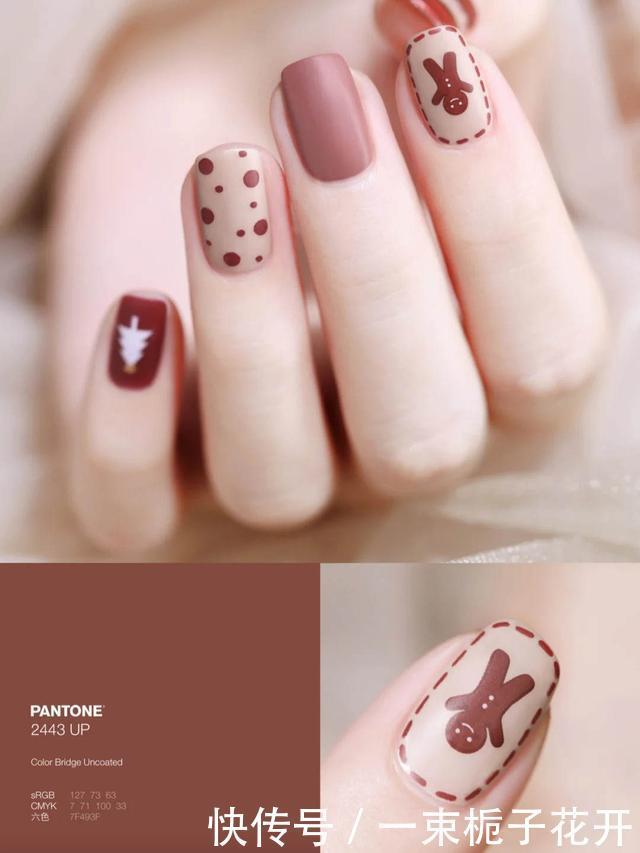 新年美甲也要“换新装”,紫色碎钻迷人梦幻,还有它像星空般闪耀