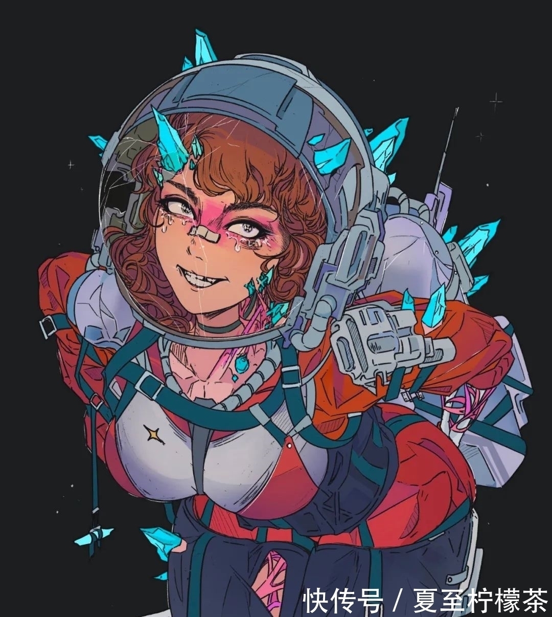 时尚风#插画师EllieMaplefox作品欣赏丨一大波甜酷头像壁纸来袭!